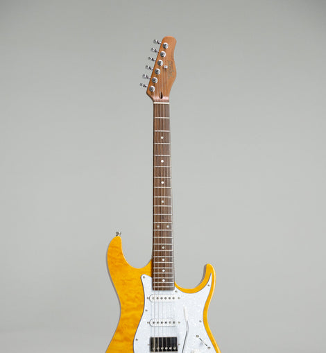Tagima Stella DW-TAMB-DF/PW Electric Guitar - Transparent Orange