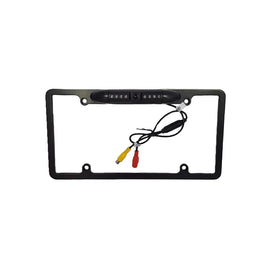 Cerwin Vega CLF1B Black HD License Plate Frame with Backup Camera
