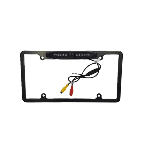 Cerwin Vega CLF1B Black HD License Plate Frame with Backup Camera