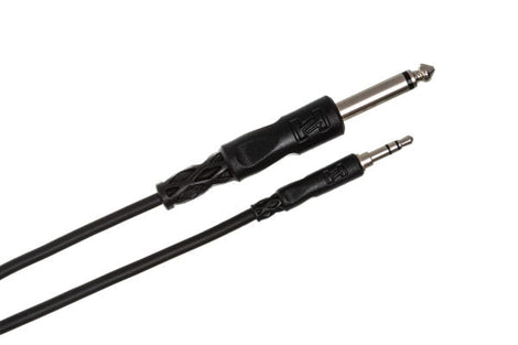 Hosa CMP-105 Interconnect Cable - 3.5mm TRS Male to 1/4-inch TS Male - 5 foot