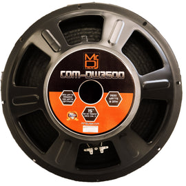 MR DJ COMDW3500 Subwoofer Black 3500W 15" PRO PA DJ Home Audio Raw Speaker 8 ohm Woofer
