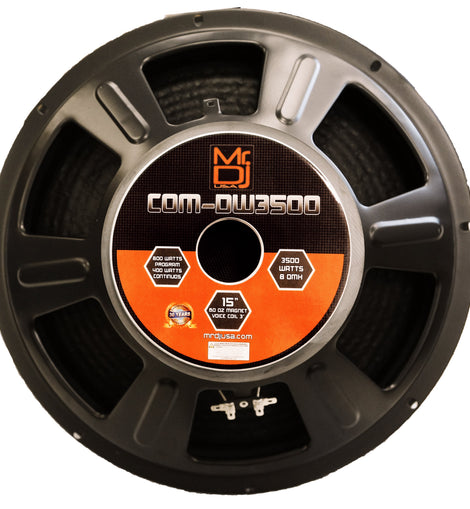 MR DJ COMDW3500 Subwoofer Black 3500W 15