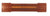 PAC CONBCR 18-22 AWG Red Nylon Butt Connectors Value Pack 100 Count