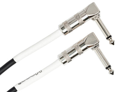 Hosa CPE-118 Guitar Patch Cable - 1/4-inch TS Male to Right Angle 1/4-inch TS Male - 18 inch