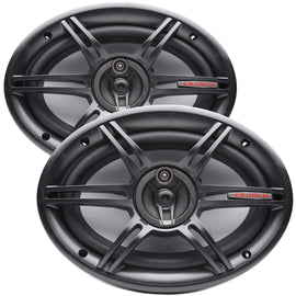 4 Crunch CS693 800W Peak (400W RMS) 6"x9" CS Series 3-Way Coaxial Car Speakers