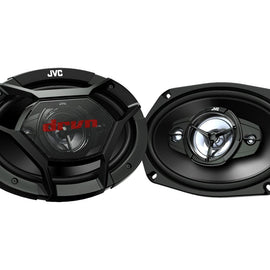 Jvc CS-DR69411000W Peak (140W RMS) 6"x9" DRVN Series 4-Way Coaxial Car Speakers