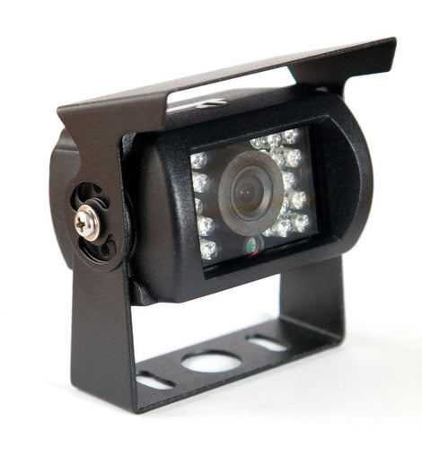 Crux CTM-11YBHM  Commercial Grade Top Mount Camera with 1/3” Sony CCD Sensor, IR LEDs, Built-in Microphone and Heater