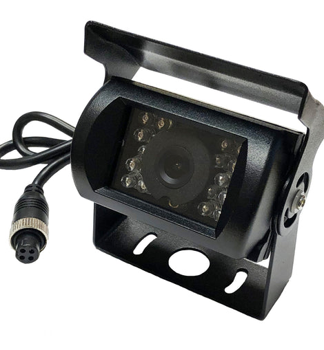 Crux CTM-11YBM Commercial Grade Top Mount Camera with 1/3” Sony CCD Sensor, IR LEDs and Built-in Microphone