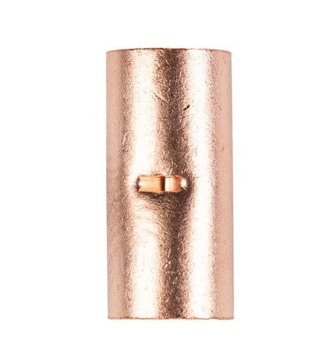 Install Bay CUR2-0 Copper Uninsulated Butt Connector 2/0 Gauge Package of 10