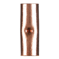 Install Bay CUR2 Copper Uninsulated Butt Connector 2 Gauge Package of 10