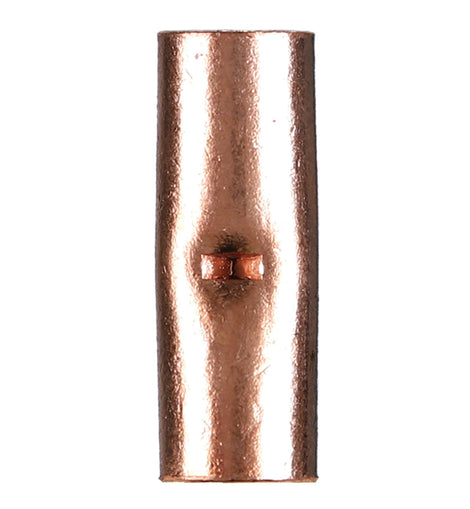 Install Bay CUR2 Copper Uninsulated Butt Connector 2 Gauge Package of 10