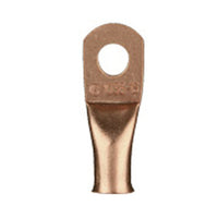 Install Bay CUR4516 Copper Uninsulated Ring Terminal 4 Gauge 5/16 inch