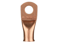 Install Bay CUR612 Copper Uninsulated Ring Terminal 6 Gauge 1/2 inch