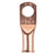 Install Bay CUR614 Copper Uninsulated Ring Terminal 6 Gauge 1/4 inch