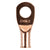 Install Bay CUR6516 Copper Uninsulated Ring Terminal 6 Gauge 5/16 inch