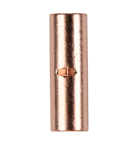 Install Bay CUR6 Copper Uninsulated Butt Connector 6 Gauge Package of 25