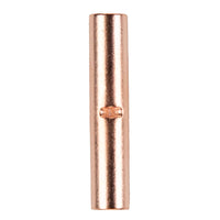 Install Bay CUR8 Copper Uninsulated Butt Connector 8 Gauge Package of 25