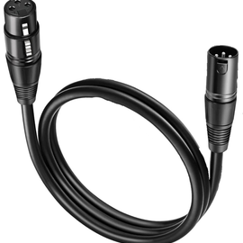 2 MR DJ CXMXF25 25' XLR Male to XLR Female Microphone Balanced Instrumental Dj XLR Interconnect Cable