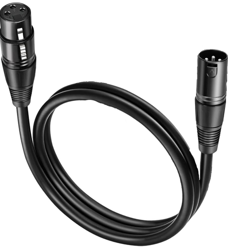 MR DJ CXMXF50 50' XLR Male to XLR Female Microphone Balanced Instrumental Dj XLR Interconnect Cable