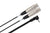 Hosa CYX-402F Microphone Cable - Dual XLR3 Female to Right-angle 3.5mm TRS Male - 2 foot