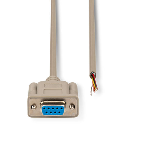 Hosa DBK-102B-BULK DB9 Serial Female to Bare Wire Cable - Integrate RS-232/DE9 Devices - 3-Foot