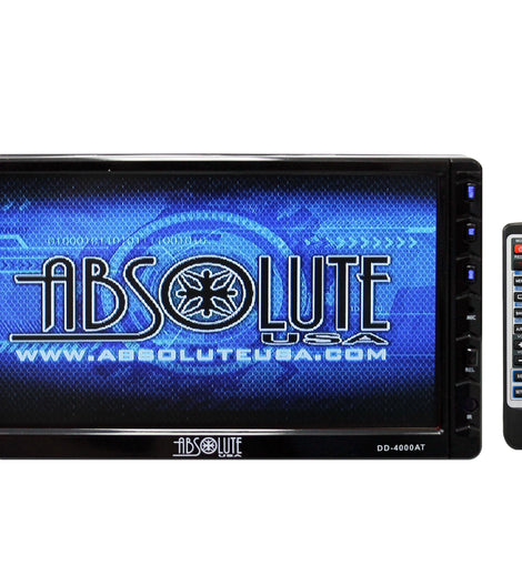 Absolute USA DD-4000AT 7-Inch Double Din Multimedia DVD Player