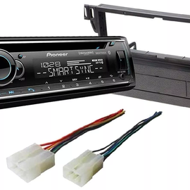 Pioneer DEH-S6220BS 1-DIN CD & Kit Fit 1986-06 Mazda Mitsubishi Chrysler Package