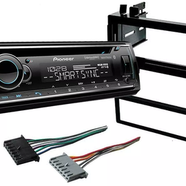 Pioneer DEH-S6220BS In-Dash CD/DM Bluetooth & Kit Fit 1993-02 select Jeep Vehicles