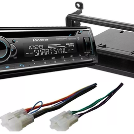 Pioneer DEH-S6220BS 1-DIN In-Dash CD/DM Bluetooth & Kit Fit 2001-2005 Toyota RAV4