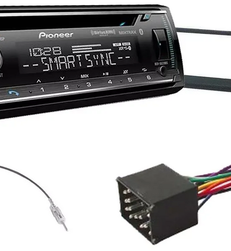 Pioneer DEH-S6220BS 1-DIN In-Dash CD/DM Bluetooth & Kit Fit 1999-2000 3 Series BMW