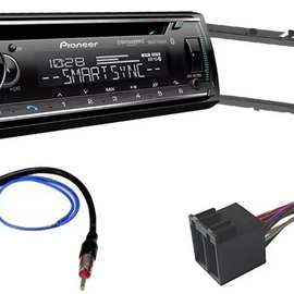 Pioneer DEH-S6220BS 1-DIN CD Kit Fit 1996-1999 Audi A4/A4/A6 Quattro 98-99 Aud