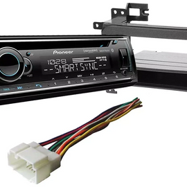 Pioneer DEH-S6220BS 1-DIN In-Dash CD/DM Bluetooth & Kit Fit 2003-2006 Suzuki