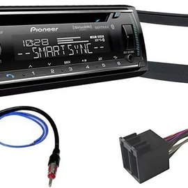 Pioneer DEH-S6220BS 1-DIN In-Dash CD/DM Bluetooth & Kit Fit 2002-2005 Hyundai Accent