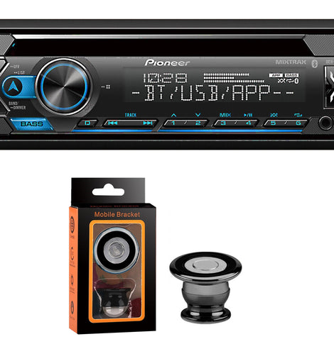 Pioneer DEH-S4220BT 1DIN Car Audio CD Receiver Built-in Bluetooth magnetic phone