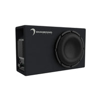 Diamond Audio DESMB8A 8" 2 Ohm 250W RMS Power Handling Active Subwoofer Enclosure