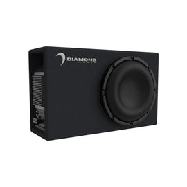 Diamond Audio DESMB8A 8" 2 Ohm 250W RMS Power Handling Active Subwoofer Enclosure