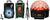 MR DJ DJ15BAT+ Portable 15 Inch Bluetooth Speaker + Speaker Stand + LED Crystal Magic Ball