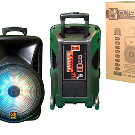 15" 2-way Powered Speaker with BLUETOOTH 3000 Watt Built-in Amplifier/USB Mp3