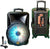 18" Portable Battery Powered Speaker with Bluetooth Connectivity, AM/FM Radio