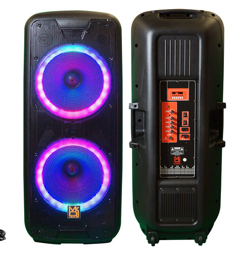 MR DJ DJ215BTA Dual 15