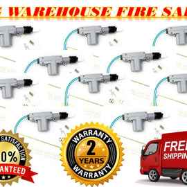 10 American Terminal Power Door Lock KIT Universal CAR ACTUATORS 12-Volt Motor
