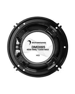 Diamond Audio DMDX65 - DMDX SERIES 6.5" 2-WAY CONCENTRIC COAXIAL SPEAKERS