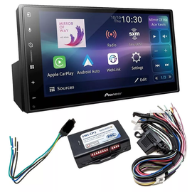 Pioneer DMH-W3050NEX 6.8" Indash Media Receiver CarPlay Android Auto + Steering Wheel Control + Bypass