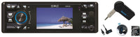 Absolute DMR360 3.5" Single Din Receiver DVD Player Flip Down Detachable Panel TFT Screen
