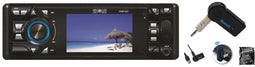 Absolute DMR360 3.5" Single Din Receiver DVD Player Flip Down Detachable Panel TFT Screen