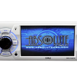 Absolute USA DMR-475ABTW 4.8-Inch DVD/MP3/CD Multimedia Player with USB, SD Card, Built-in Bluetooth