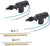 American Terminal 2PCS Universal 2 Wires 12V Car Auto Motor Heavy Duty Power Door Lock Actuator