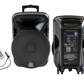 MR DJ DSP4000 PRO 4000W Bluetooth DSP FM Radio USB Portable PA DJ KARAOKE Speaker