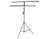 MR DJ LSTBAR5S-D Two Universal 5 Ft Square Lighting Cross Bar for Top & Middle