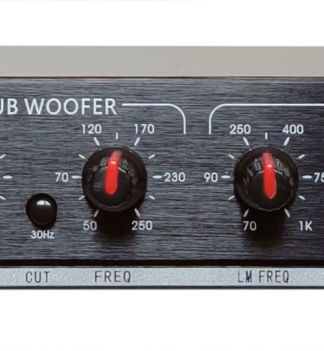 MR DJ 234XO 2/3-way Stereo, 4-way Mono Crossover